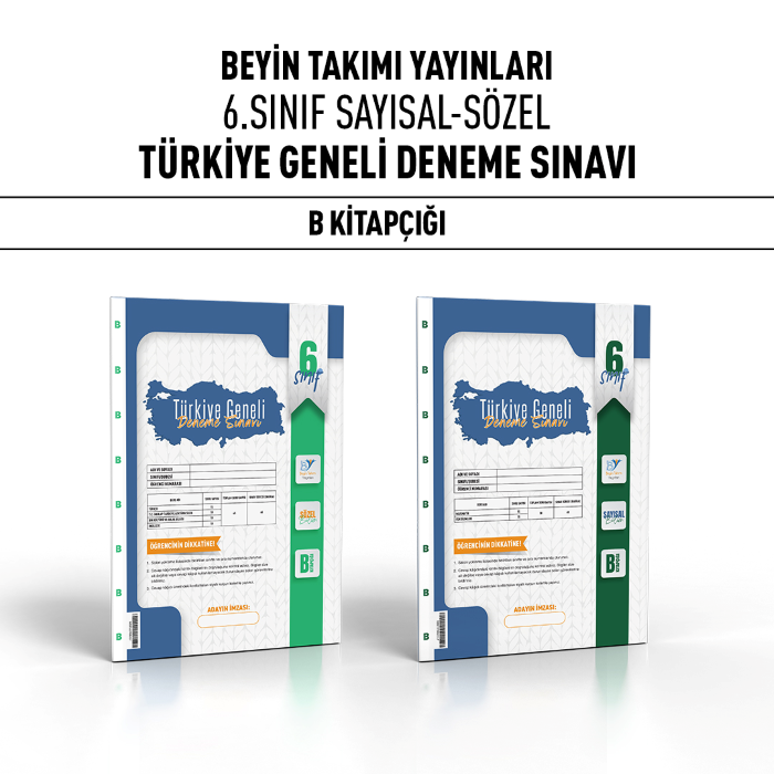 BTAKIMI 06.SINIF TÜRKİYE GENELİ SAY/SÖZ 1-B -25-26